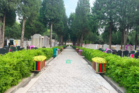 北京市通州区通惠陵园墓区环境图