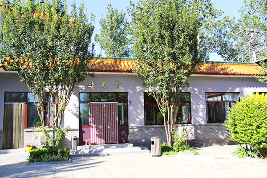 北京市通州区惠灵山陵园园区环境图