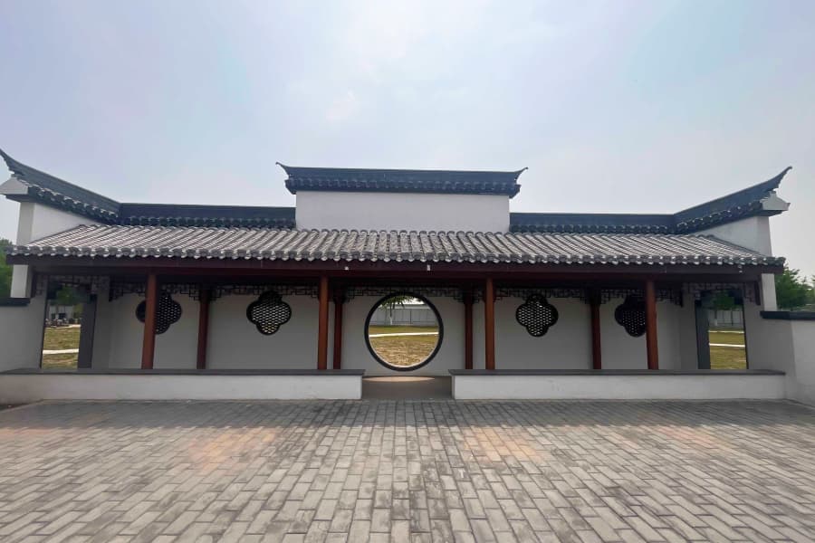 北京市大兴区天慈墓园园区建筑图