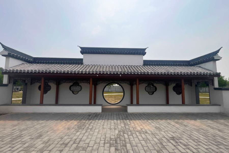 北京市大兴区天慈墓园园区建筑图