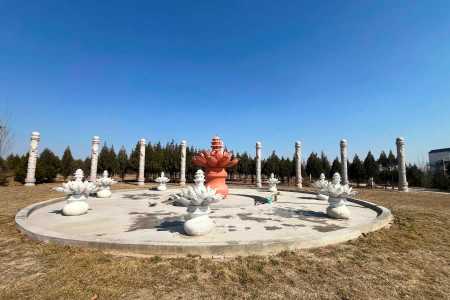 涿州万佛园景观图