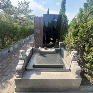 北京丰台区太子峪陵园传统立碑墓型2号