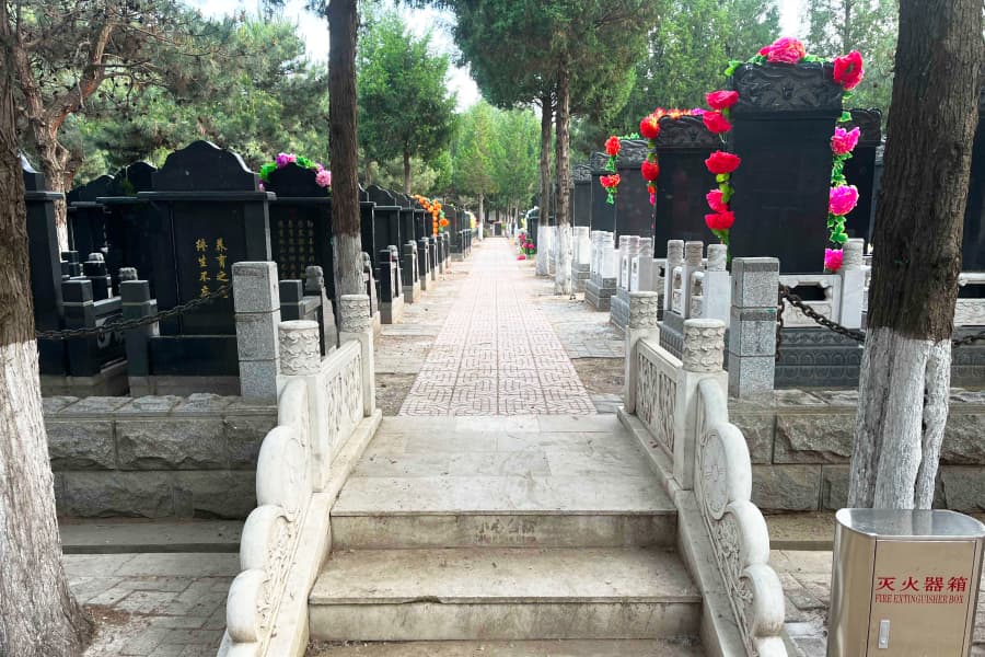 北京市通州区通惠陵园墓区环境图