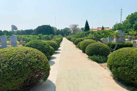 北京市石景山区福田公墓园区环境图