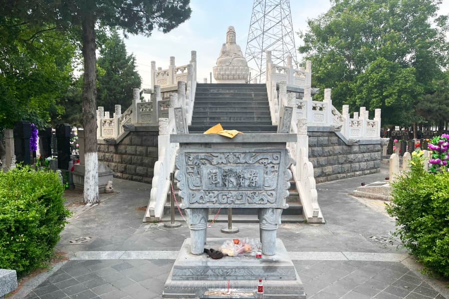 北京市通州区通惠陵园园区环境图