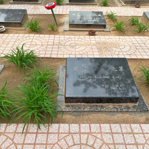 北京丰台区思亲园陵园传统卧碑墓型1号