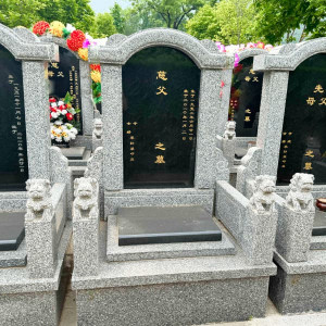北京市门头沟区天山陵园传统立碑墓型7号