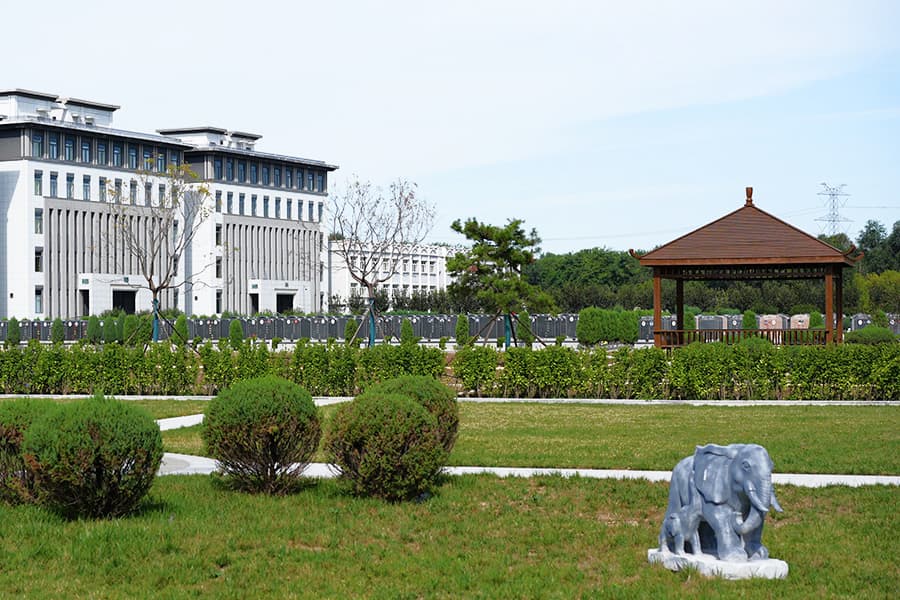 万桐园公墓景观图