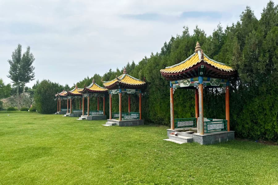 涿州万佛园景观图