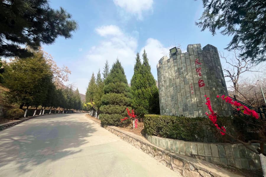 景仰园陵园景观图