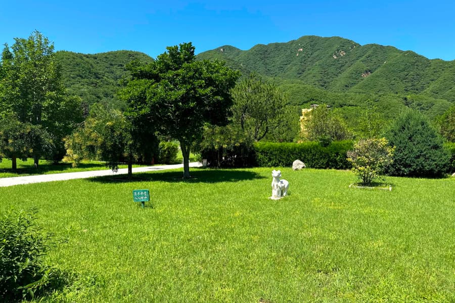 凤凰山陵园景观图
