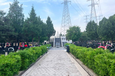 北京市通州区通惠陵园墓区环境图