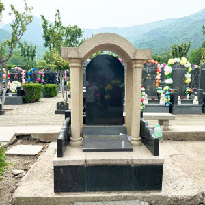 北京市门头沟区天山陵园传统立碑墓型1号