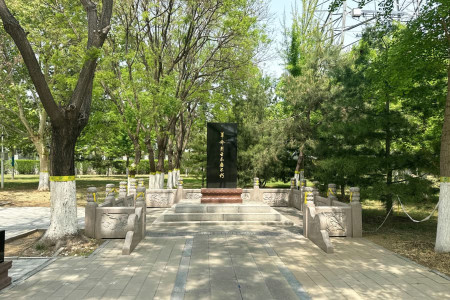 北京市朝阳区长青园骨灰林园区环境图