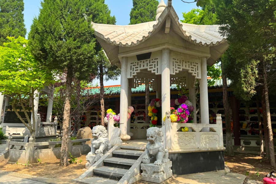 北京市大兴区天堂墓园墓区环境图