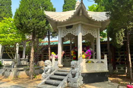 北京市大兴区天堂墓园墓区环境图