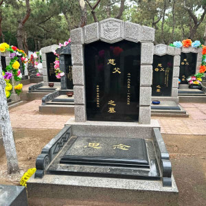 北京丰台区思亲园陵园传统立碑墓型7号
