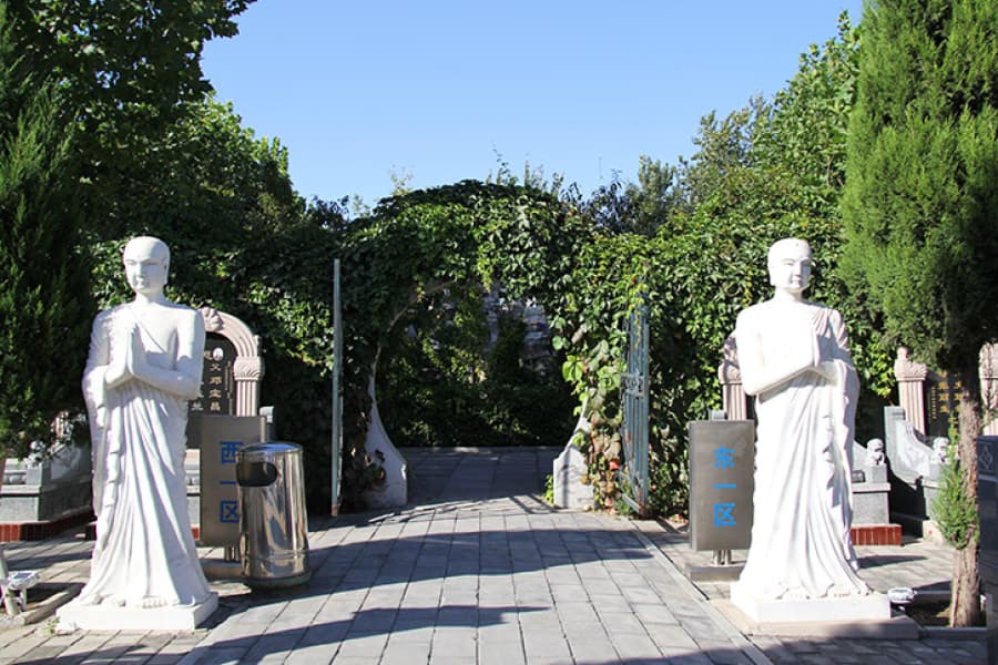 北京市通州区惠灵山陵园墓区环境图