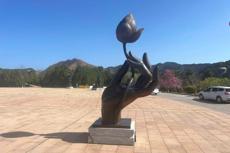 清东陵万佛园景观图