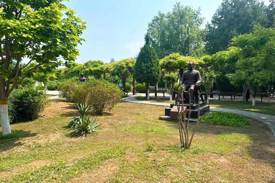 北京市石景山区福田公墓园区环境图图