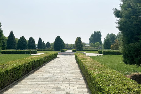 北京市朝阳区长青园骨灰林园区环境图