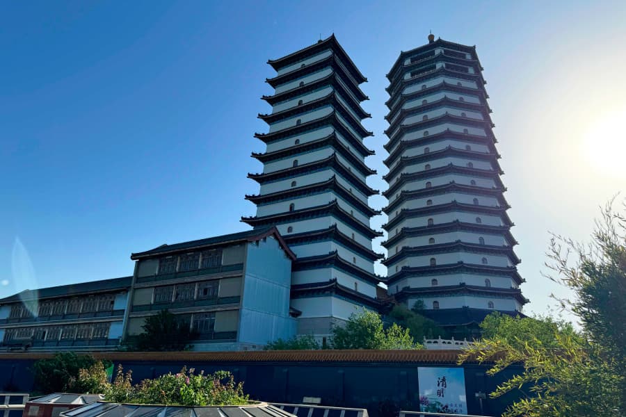 北京市顺义区潮白陵园园区建筑图