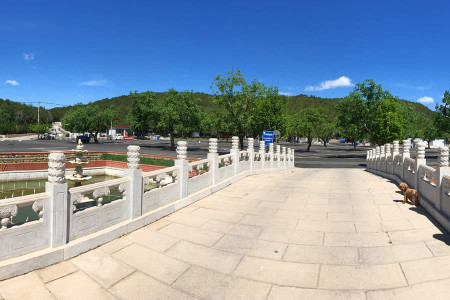 怀柔凤凰山景观图