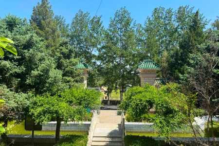 北京市平谷区归山陵园园区环境图