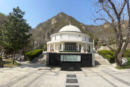 九公山长城纪念林景观图