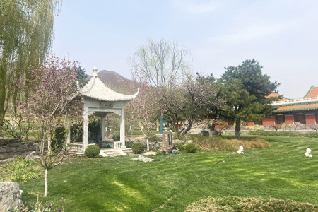天寿陵园景观图