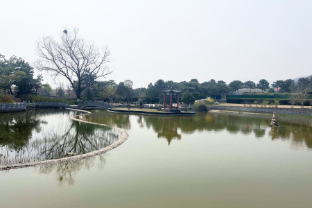 天寿陵园景观图