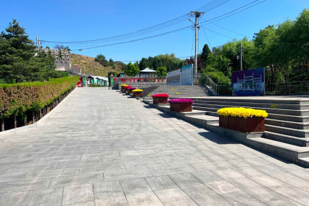 北京市密云区宝云岭墓园园区道路图