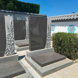北京市房山区静安墓园传统立碑墓型5号