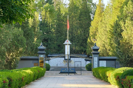 北京市顺义区潮白陵园园区环境图